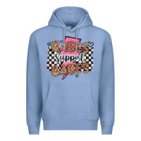 Colony Blue babes support babes Premium Hoodie - Artiststas