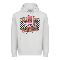 Dove Grey babes support babes Premium Hoodie - Artiststas