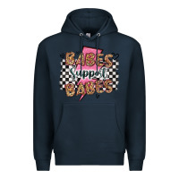 Navy babes support babes Premium Hoodie - Artiststas