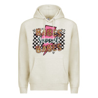 Oatmeal Heather babes support babes Premium Hoodie - Artiststas