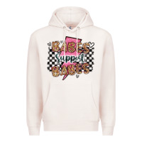 Pale Pink babes support babes Premium Hoodie - Artiststas