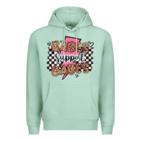 Seafoam babes support babes Premium Hoodie - Artiststas