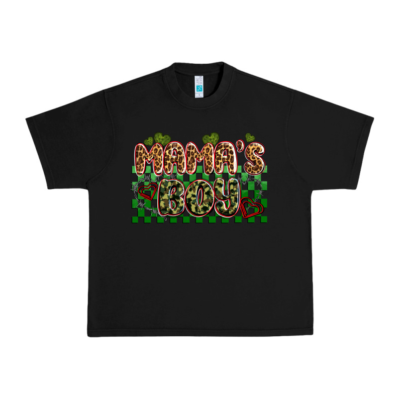 Valentines Day Mama's Boy Olivia Urban Heavy Tee by OliviaCreatesArt | Teevron