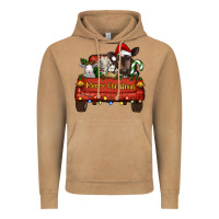 Vintage Camel merry christmas truck animals Vintage Hoodie - RanaPortraitStore