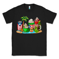 Black puerto rico coffee cups Classic Tee - AdoDesignShop