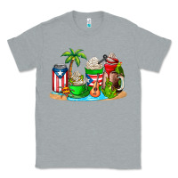 Heather Grey puerto rico coffee cups Classic Tee - AdoDesignShop