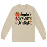 Mushroom santa's favorite dentist Long Sleeve Tee - AdoDesignShop