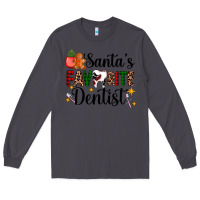 Smoke santa's favorite dentist Long Sleeve Tee - AdoDesignShop
