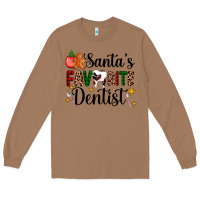 Toasted Coconut santa's favorite dentist Long Sleeve Tee - AdoDesignShop