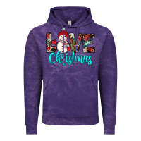 Cloud Purple love christmas snowman Vintage Hoodie - JahusDesignShop