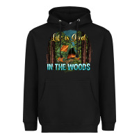 Black life is good in the woods Heavyweight Hoodie - NancyCooperArtShop
