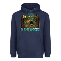 Navy life is good in the woods Heavyweight Hoodie - NancyCooperArtShop