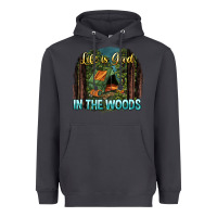 Smoke life is good in the woods Heavyweight Hoodie - NancyCooperArtShop