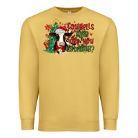 Antique Gold cowbells ring are you listening Premium Sweatshirt - MaliasSmallBusiness