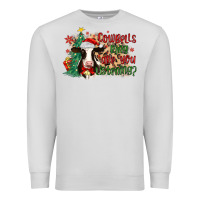 Dove Grey cowbells ring are you listening Premium Sweatshirt - MaliasSmallBusiness
