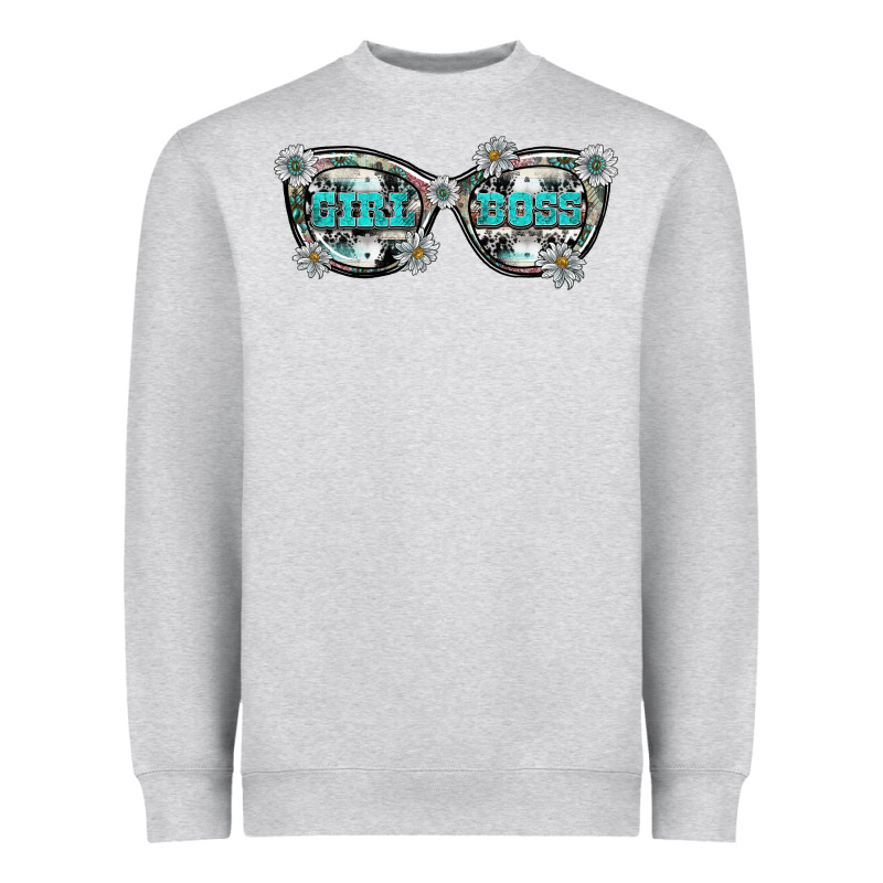 Girl Boss Heavyweight Sweatshirt by SublimationCraftShop | Teevron