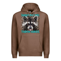 Chestnut sweet but will throw hands Premium Hoodie - Artiststas