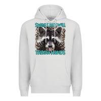 Dove Grey sweet but will throw hands Premium Hoodie - Artiststas
