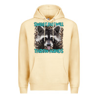 Sweet But Will Throw Hands Premium Hoodie | Teevron