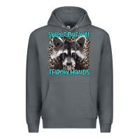 Rock sweet but will throw hands Premium Hoodie - Artiststas