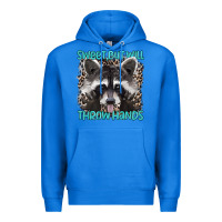 True Royal sweet but will throw hands Premium Hoodie - Artiststas
