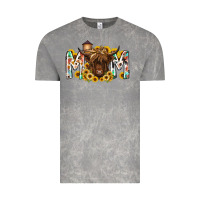 Mom Highland Cow Vintage Tee | Teevron
