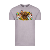 Vintage Zinc mom highland cow Vintage Tee - RacoonDesign