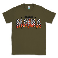 Army Green baddas mama Classic Tee - CowhideDigitalArt