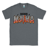 Charcoal Heather baddas mama Classic Tee - CowhideDigitalArt