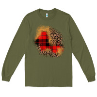 Army Green christmas patch Long Sleeve Tee - JahusDesignShop