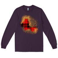 Plum christmas patch Long Sleeve Tee - JahusDesignShop