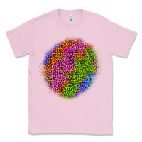 Bubblegum Pink halloween leopard patch 5 Classic Tee - BundleAndBundleShop