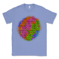 Colony Blue halloween leopard patch 5 Classic Tee - BundleAndBundleShop