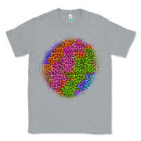 Heather Grey halloween leopard patch 5 Classic Tee - BundleAndBundleShop