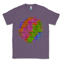 Lavender halloween leopard patch 5 Classic Tee - BundleAndBundleShop