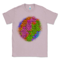 Lilac halloween leopard patch 5 Classic Tee - BundleAndBundleShop