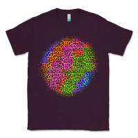 Plum halloween leopard patch 5 Classic Tee - BundleAndBundleShop