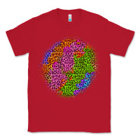 Red halloween leopard patch 5 Classic Tee - BundleAndBundleShop