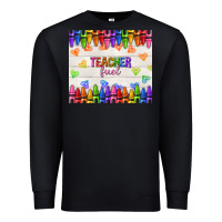 Black teacher fuel Premium Sweatshirt - NancyCooperArtShop