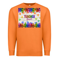 Carrot teacher fuel Premium Sweatshirt - NancyCooperArtShop
