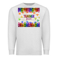 Oatmeal Heather teacher fuel Premium Sweatshirt - NancyCooperArtShop