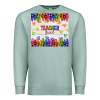 Seafoam teacher fuel Premium Sweatshirt - NancyCooperArtShop