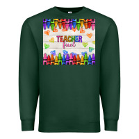 Sports Green teacher fuel Premium Sweatshirt - NancyCooperArtShop