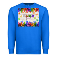 True Royal teacher fuel Premium Sweatshirt - NancyCooperArtShop