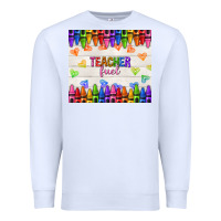 White teacher fuel Premium Sweatshirt - NancyCooperArtShop
