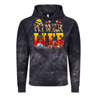 Cloud Black miner life Vintage Hoodie - Zillion Design Studio