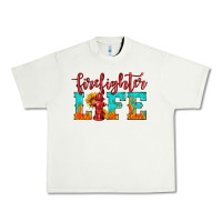 Pistachio firefighter life Urban Heavy Tee - HRA Design Shop