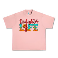 Salmon firefighter life Urban Heavy Tee - HRA Design Shop