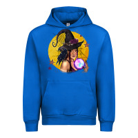 Cobalt Black Witch Urban Hoodie - texasbilliewilder