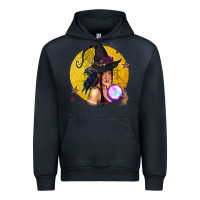 Navy Black Witch Urban Hoodie - texasbilliewilder